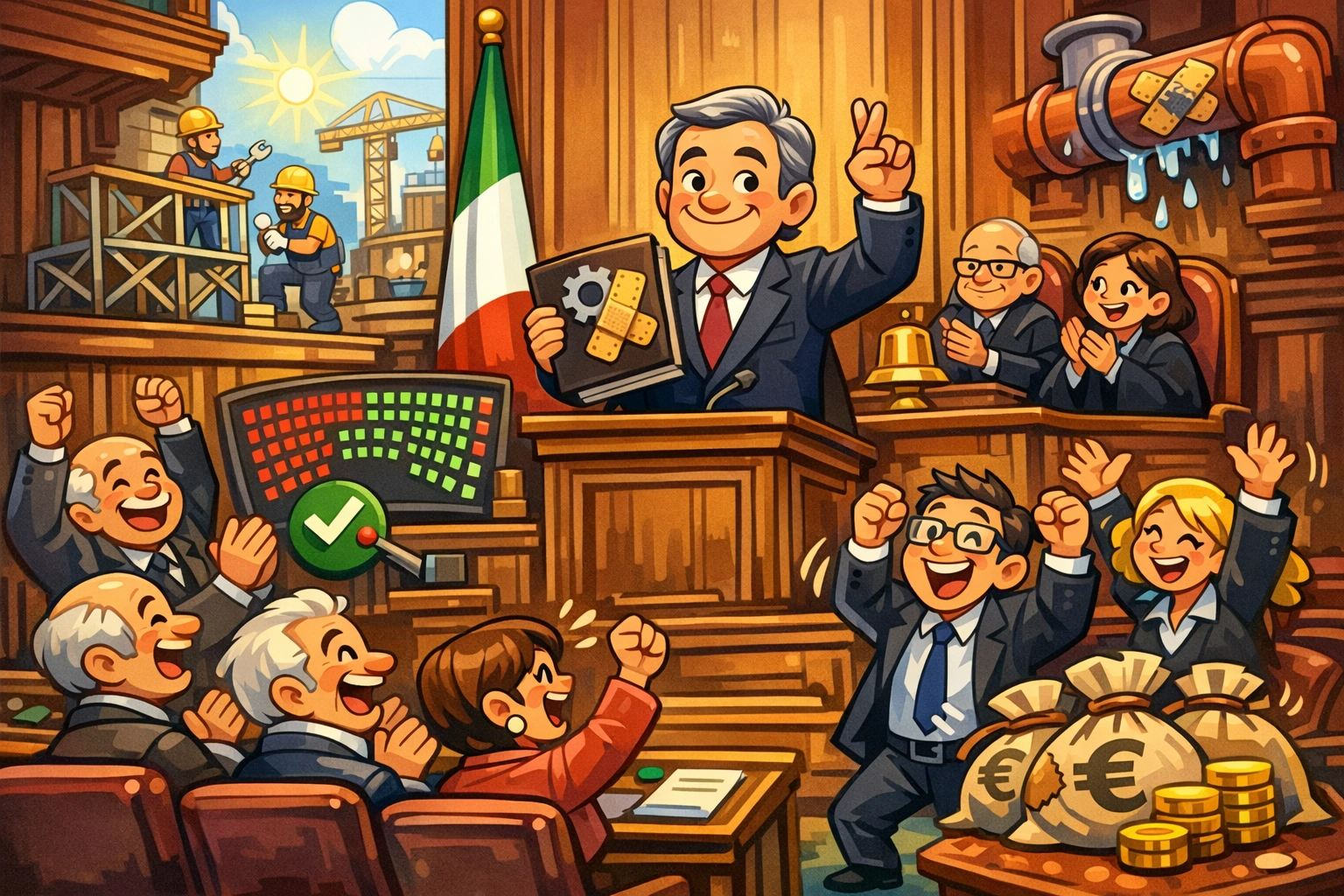 Dl Pnrr, la Camera approva i rattoppi con la fiducia