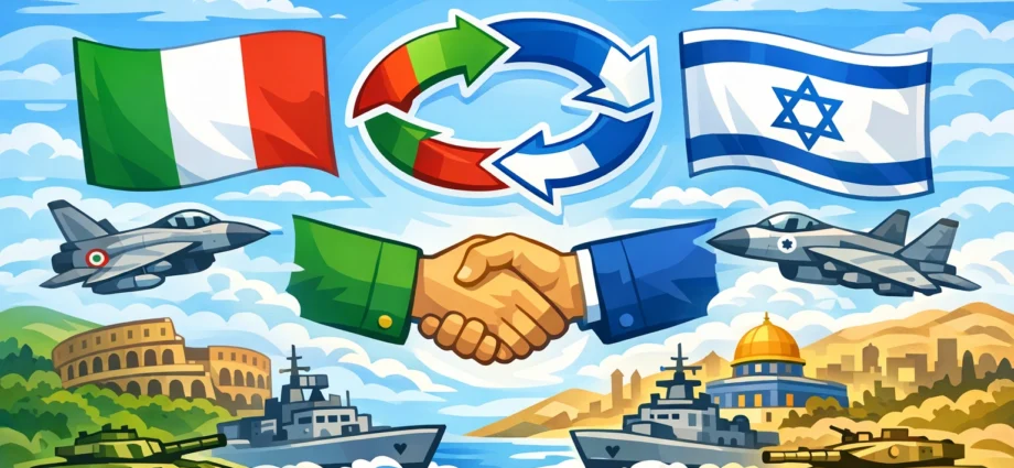 Memorandum Italia-Israele, il governo rinnova la cooperazione militare